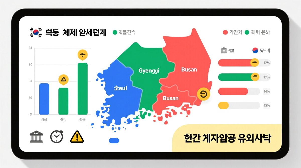 지자체별 환산 단가 차이와 현금 계좌입금 유의사항